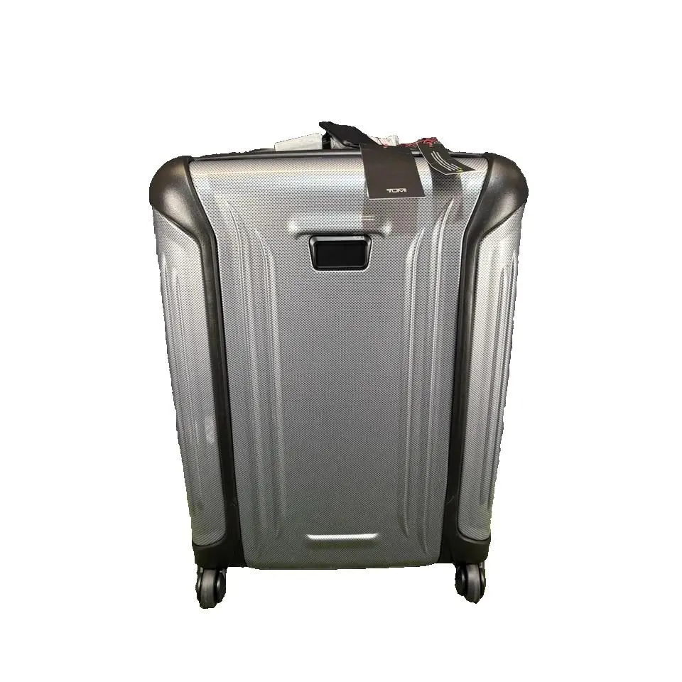Tumi Vapor 22” Continental Carry-on Suitcase Luggage Silver Carbon Fiber