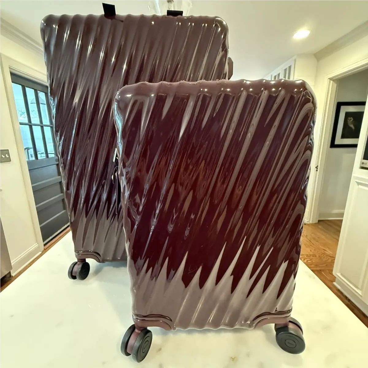 Tumi 19 Degree International Expandable Carry-on and Packing Case Matching Set