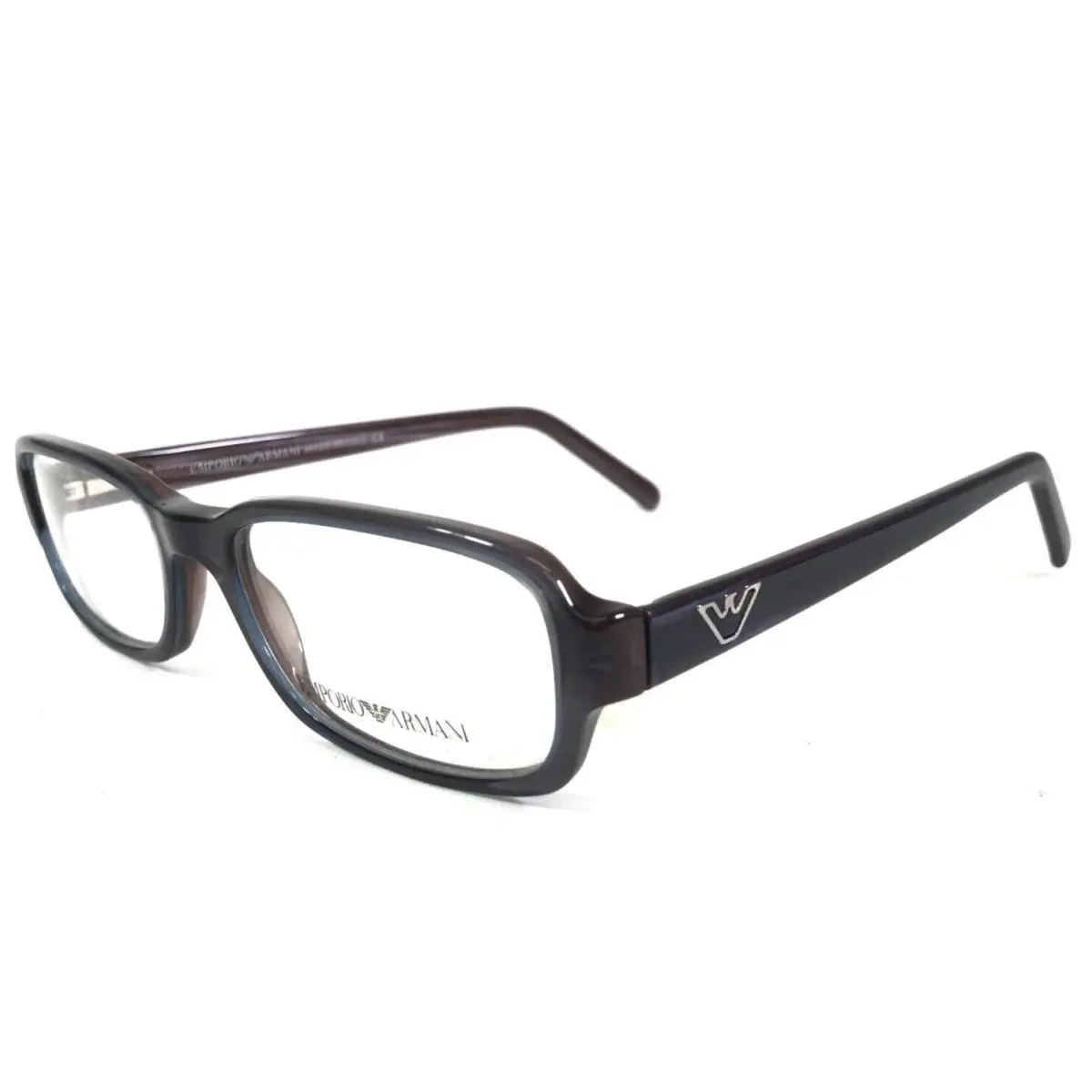 Emporio Armani Petite Eyeglasses Frames 643 483 Shiny Blue Purple 50-17-135