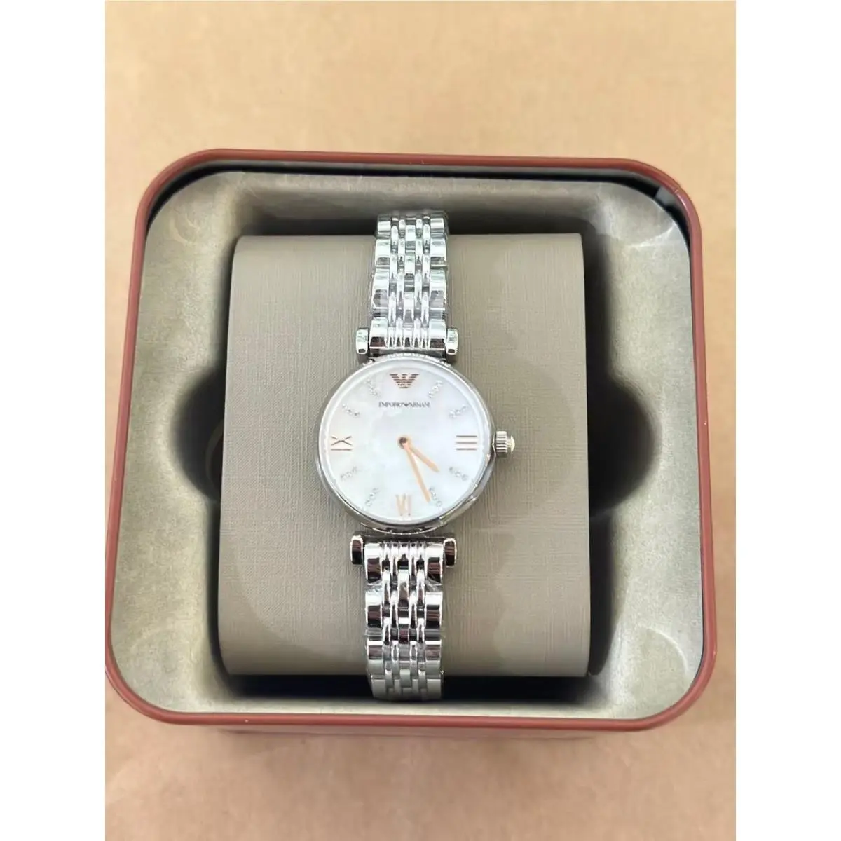 Emporio Armani AR11204 Gianni Women`s Stainless Steel Quartz Watch
