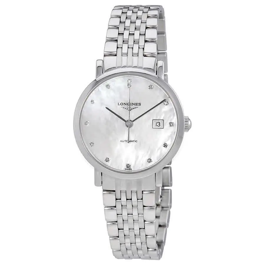 Elegant Mop Dial Ladies Watch L43104876 by Longines