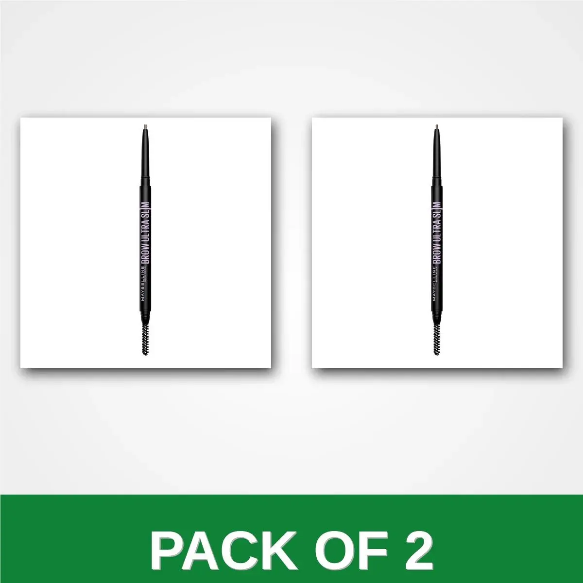 Pack of 2 - Maybelline Express Brow Ultra Slim Eyebrow Pencil 257 Medium