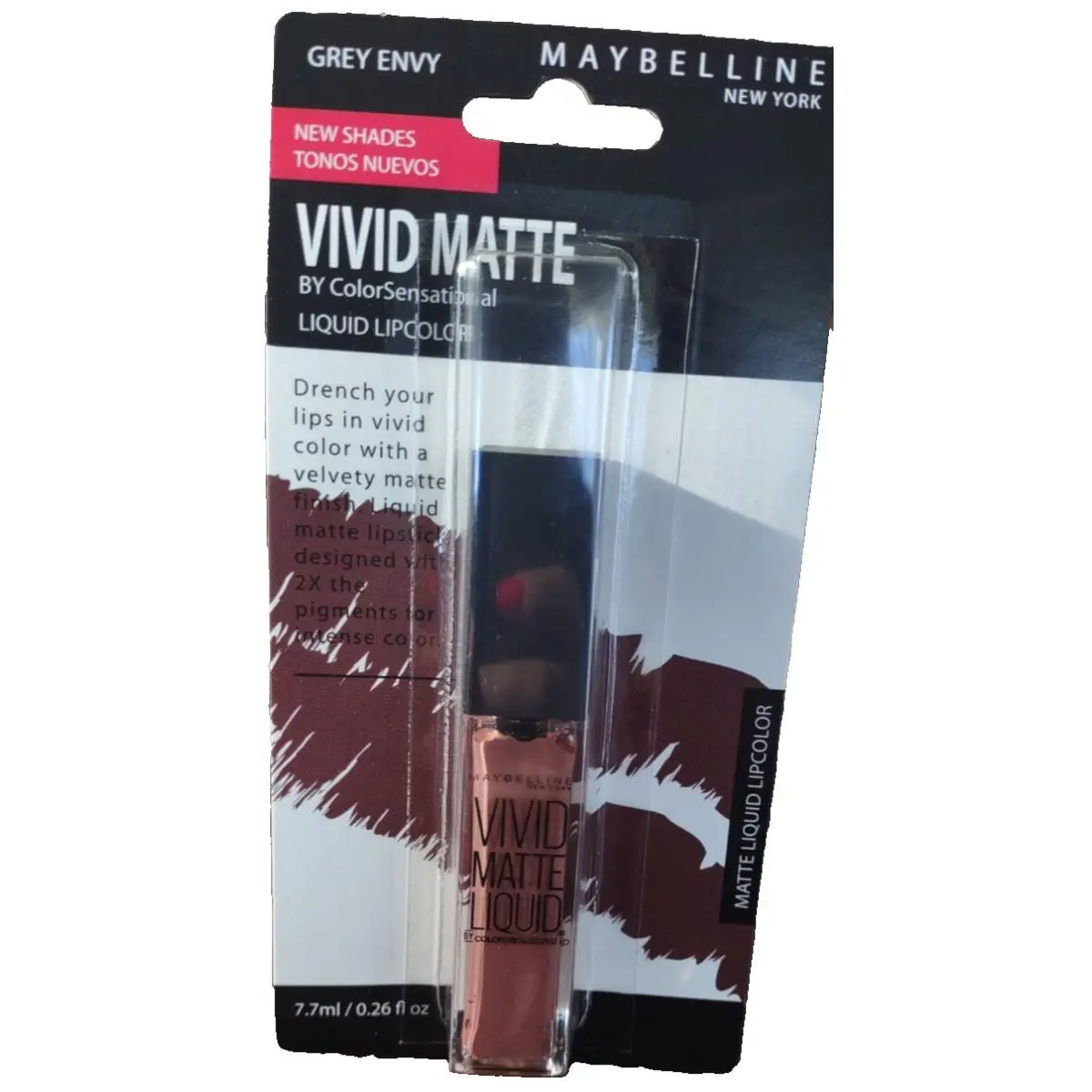 Maybelline Vivid Matte Grey Envy--ships N 24 Hours