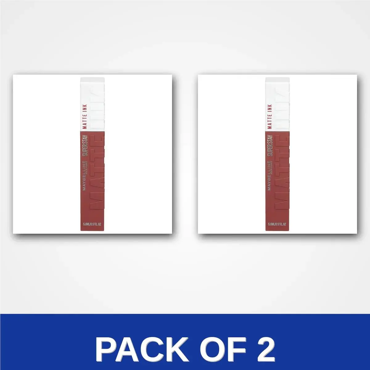 Pack of 2 - Maybelline York Super Stay Matte Ink Lip Color Browns