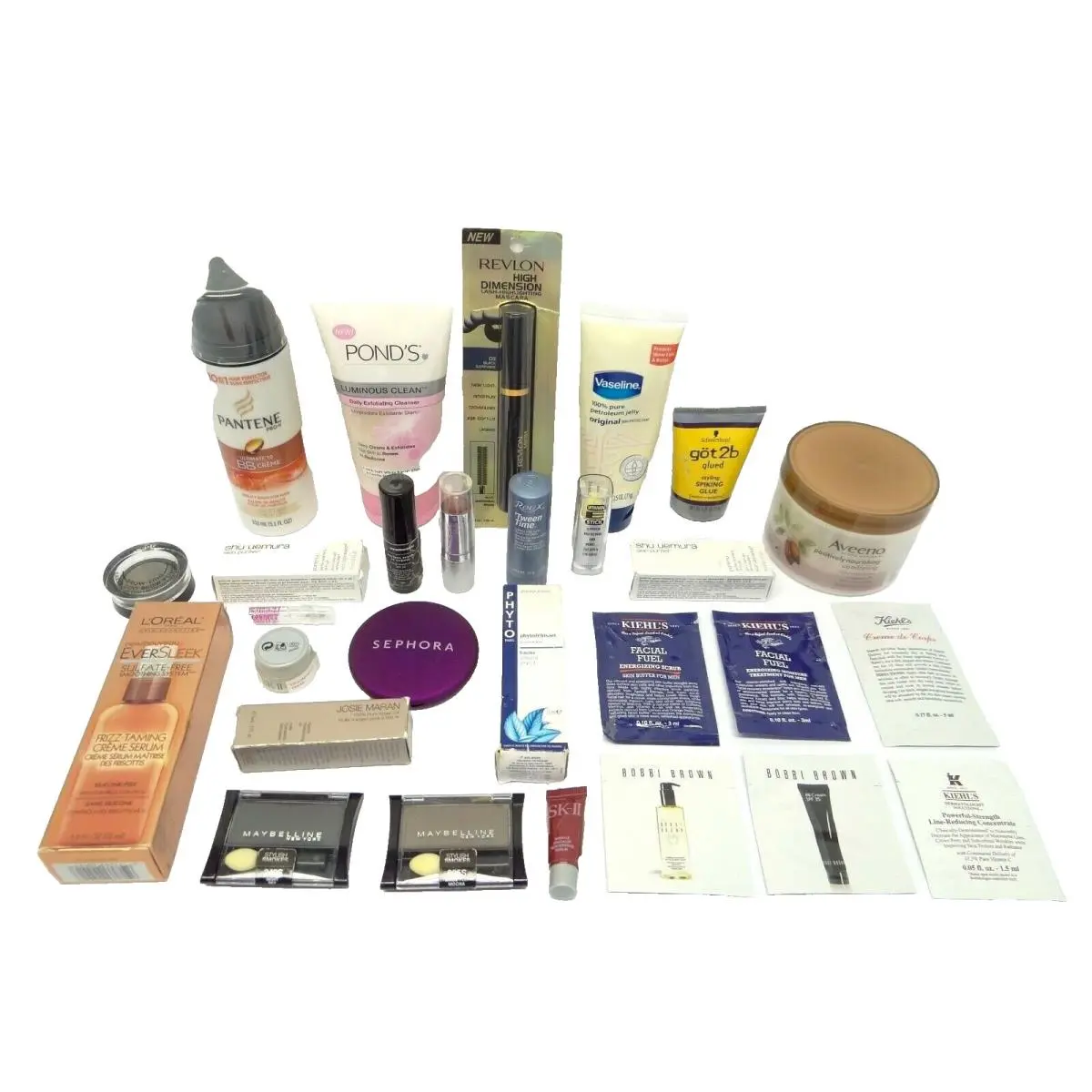 Mixed Lot of Women`s Revlon L`oreal Pantene BB Crem Mascara Aveeno Maybelline