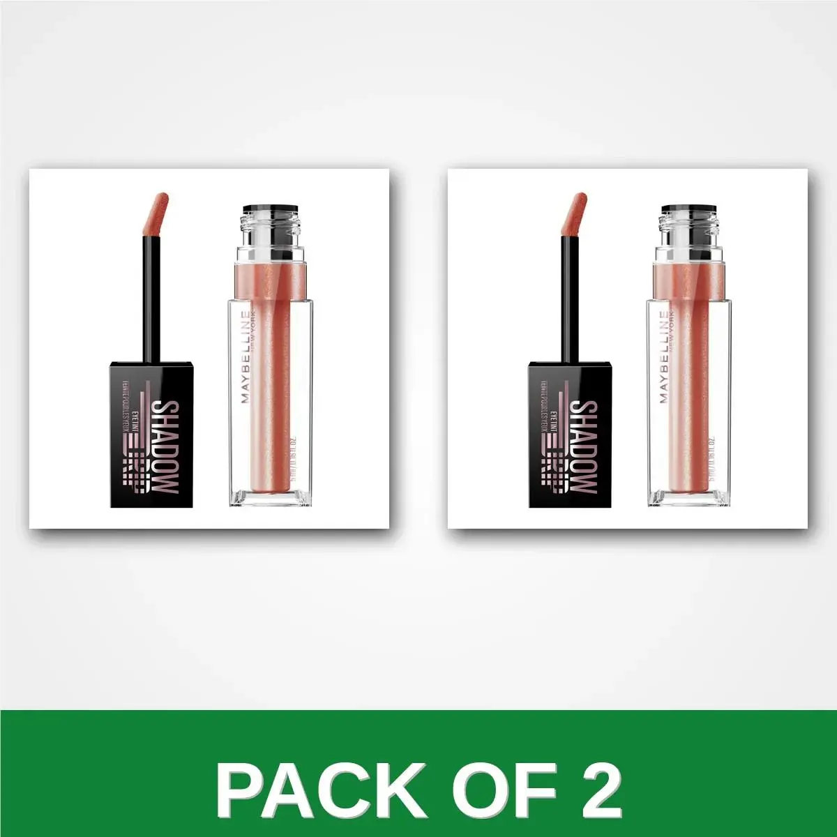 Pack of 2 - Maybelline Shadow Drip Eye Tint Liquid Eyeshadow 30 Quartz D