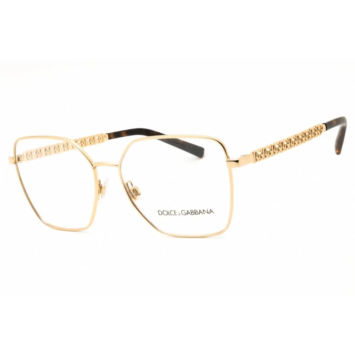 Dolce Gabbana DG1351 02 Eyeglasses Gold Frame 56mm