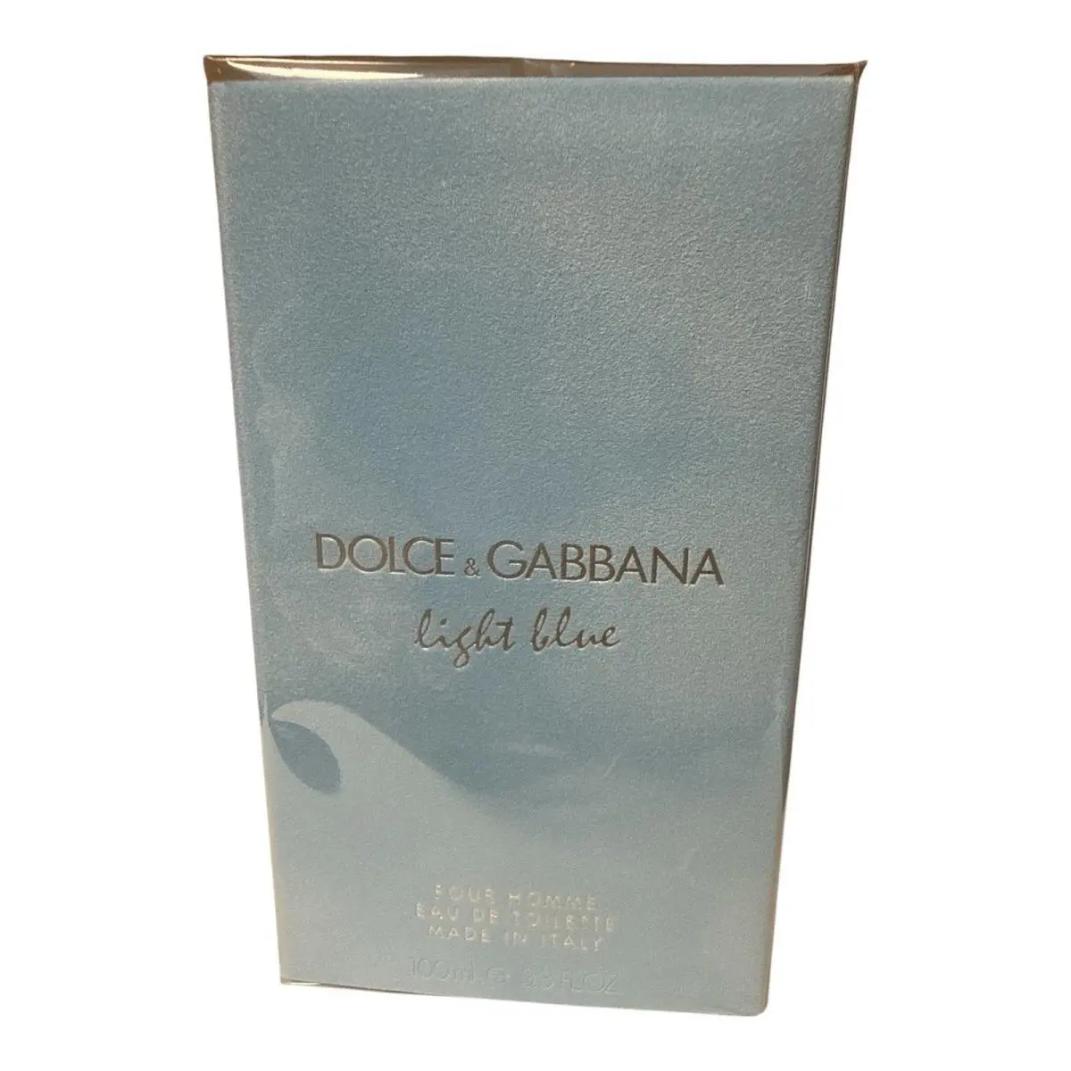 Dolce Gabbana Light Blue Men`s Eau DE Toilette 100mL / 3.3 fl oz Box
