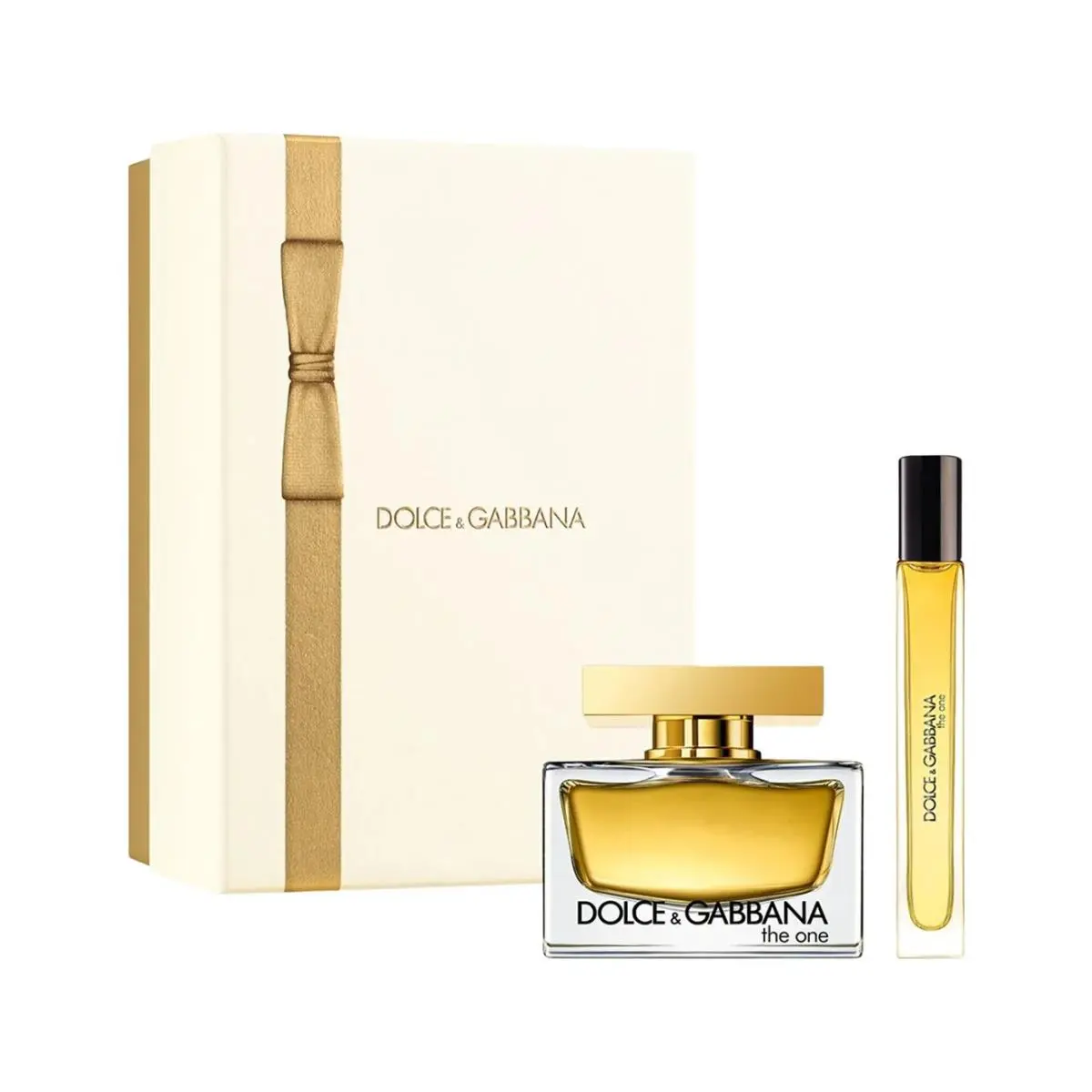 Dolce Gabbana Women`s The One Eau de Parfum Gift Set 2.5ozEDP 0.33oz Travel