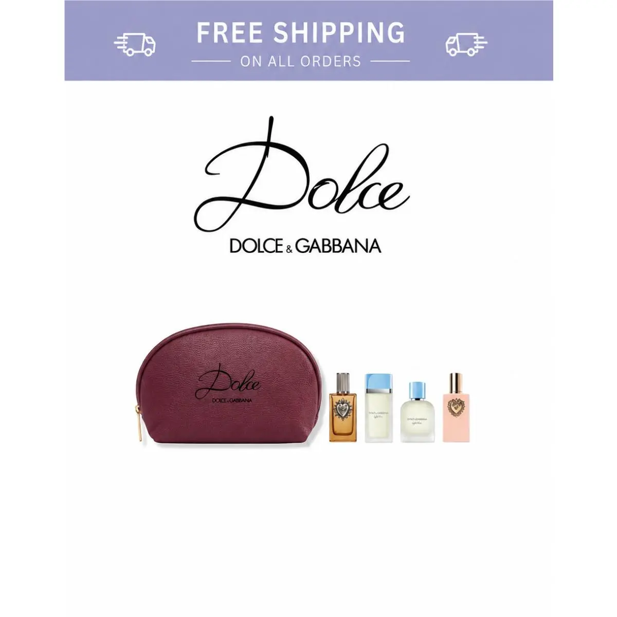 Dolce Gabana Gift Set with My Devotion Light Blue Devotion Eau De Parfums