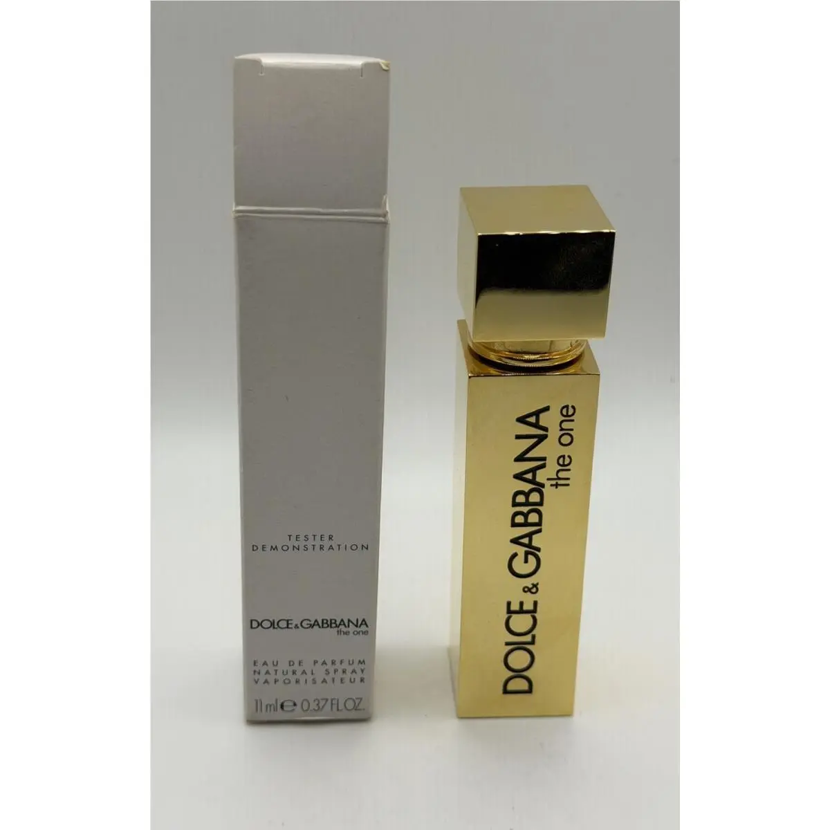 Dolce Gabbana The One For Women Edp 11ml Spray Tester Gold Case Ltd Ed Rare