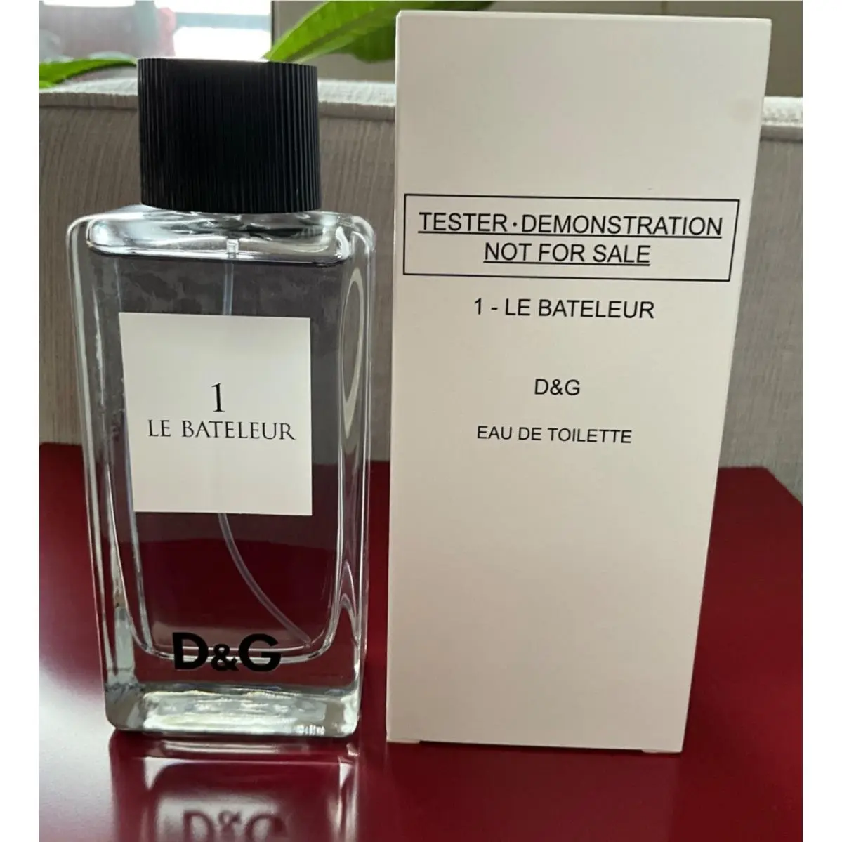 Dolce Gabbana DG 1 LE Bateleur 2009 Limited Edition 3.3 oz Edt Batch Code 9040