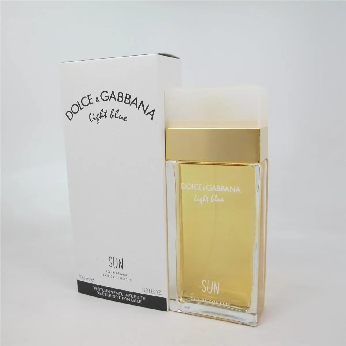 Light Blue Sun Pour Femme by Dolce Gabbana 100 ml/3.3 oz Eau de Toilette Spray