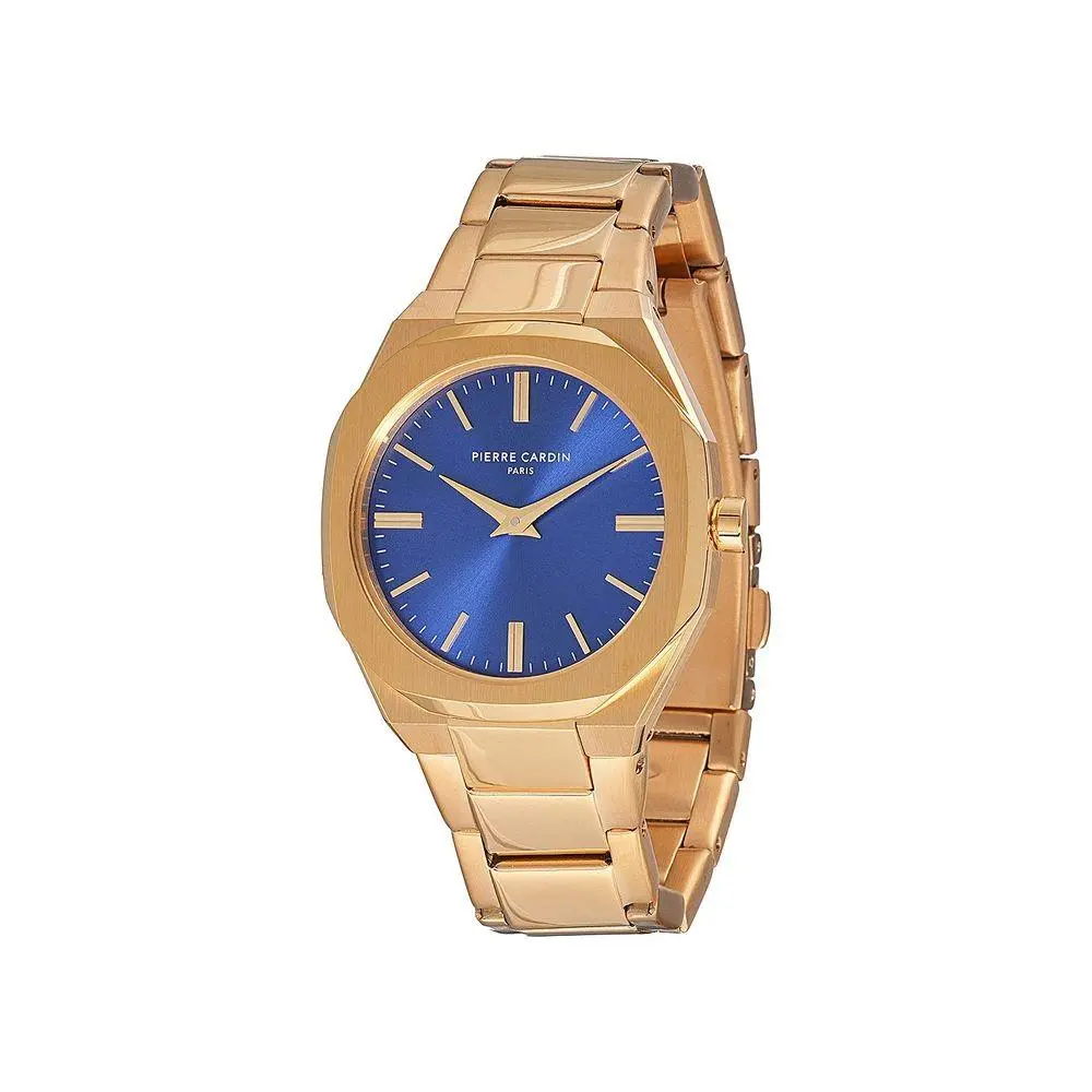 Gold Stainless Steel Dress Watch - PCCF1008MG2AC by Pierre Cardin