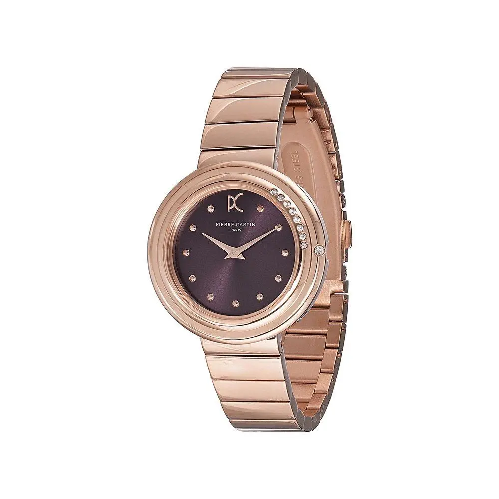 Multicolor Stainless Steel Dress Watch - PCCF1010MRAC by Pierre Cardin