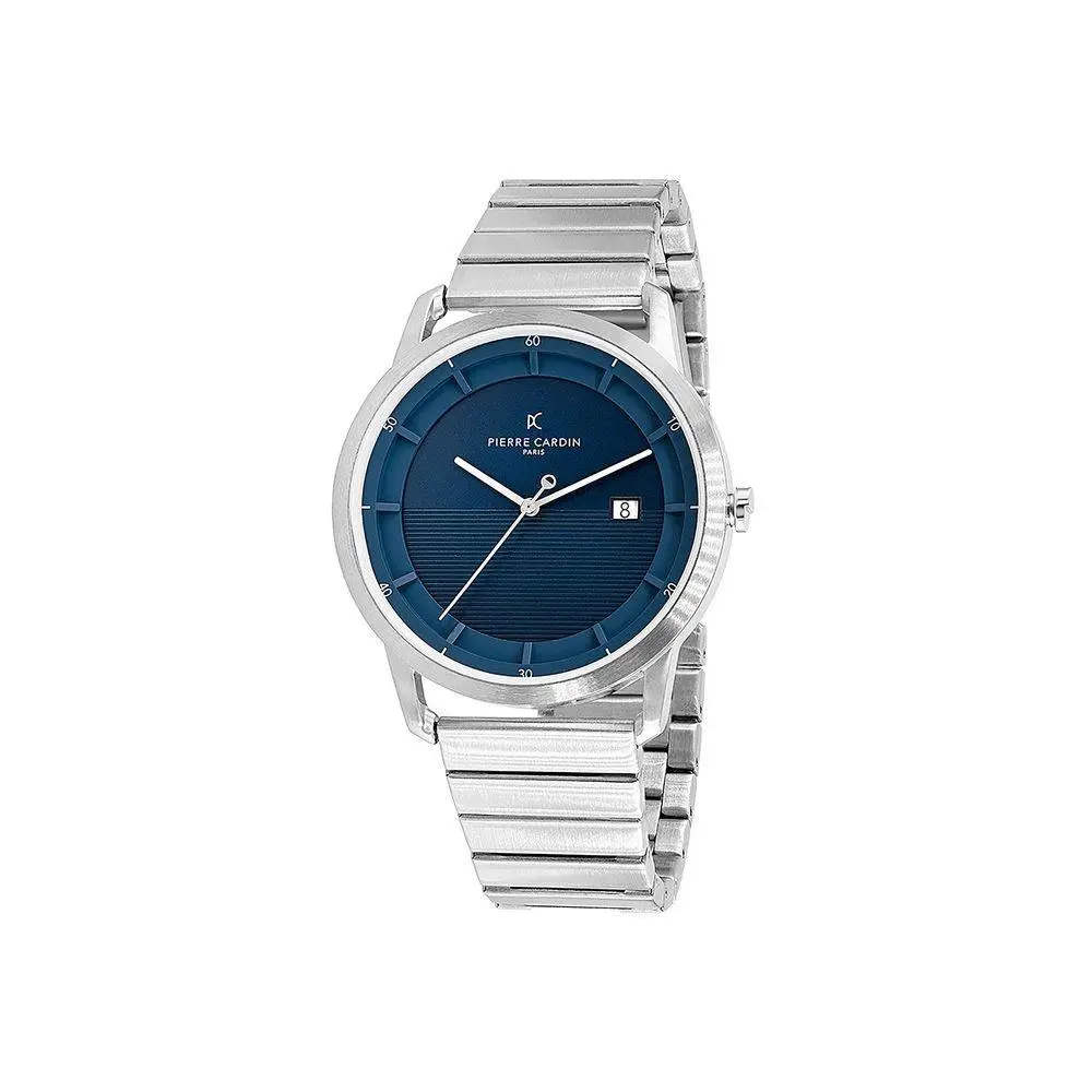 Gray Stainless Steel Dress Watch - PCCLC6005AC by Pierre Cardin