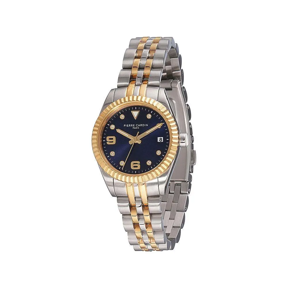 Gray Stainless Steel Bracelet Watch - PCCF1012MU3AC by Pierre Cardin