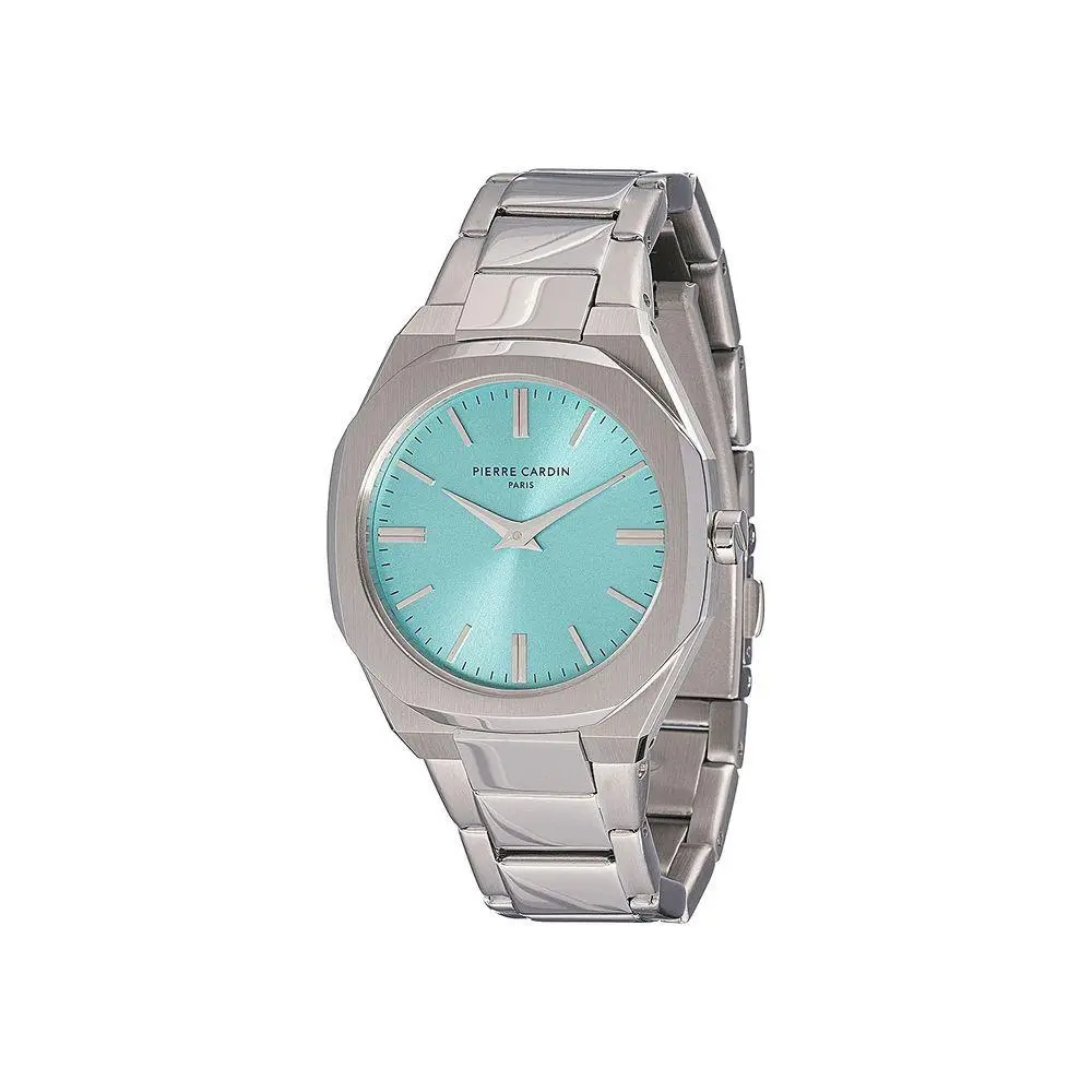 Gray Stainless Steel Dress Watch - PCCF1008MS1AC by Pierre Cardin