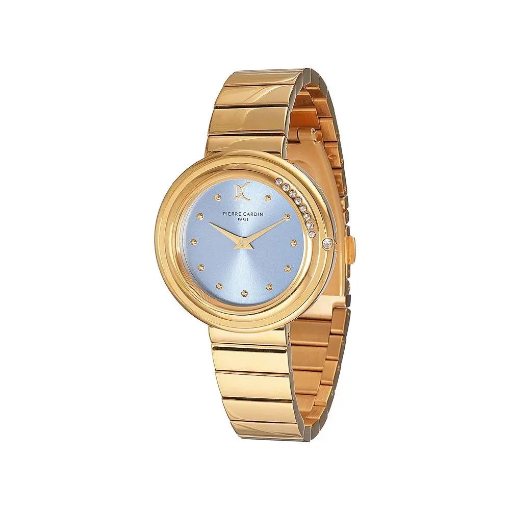 Gold Stainless Steel Dress Watch - PCCF1010MG1AC by Pierre Cardin