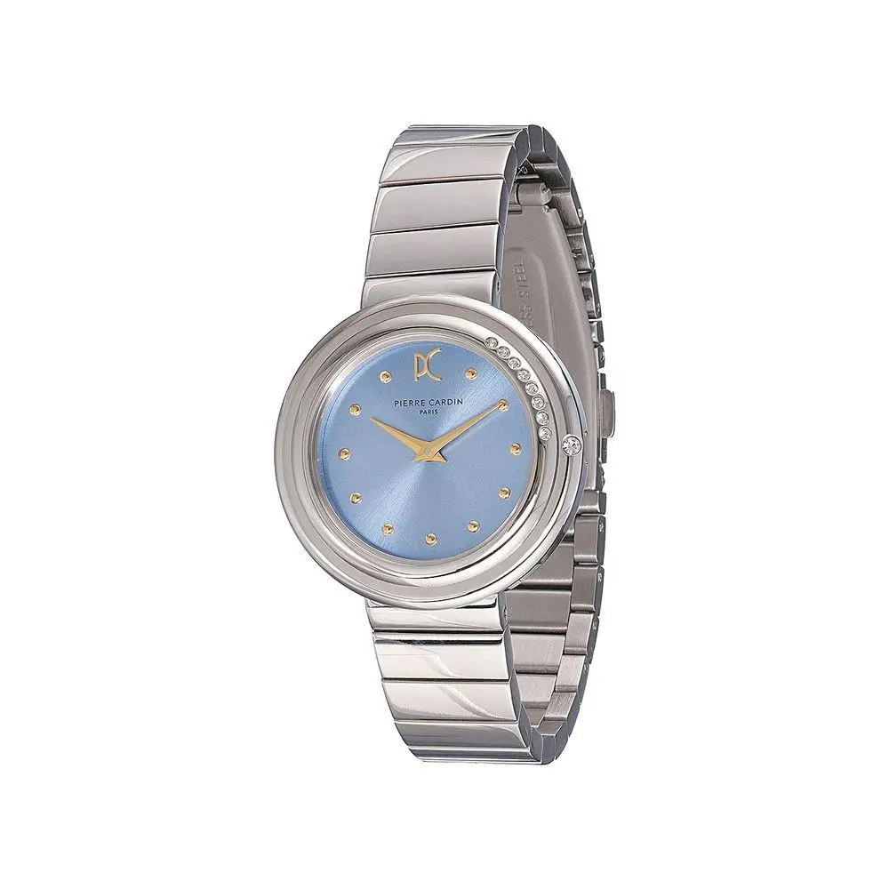 Gray Stainless Steel Dress Watch - PCCF1010MSAC by Pierre Cardin
