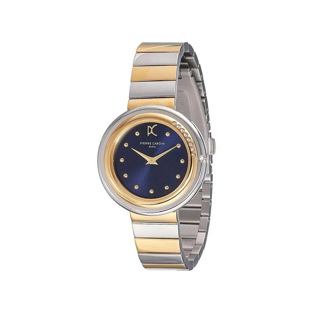 Multicolor Stainless Steel Dress Watch - PCCF1010MUAC by Pierre Cardin