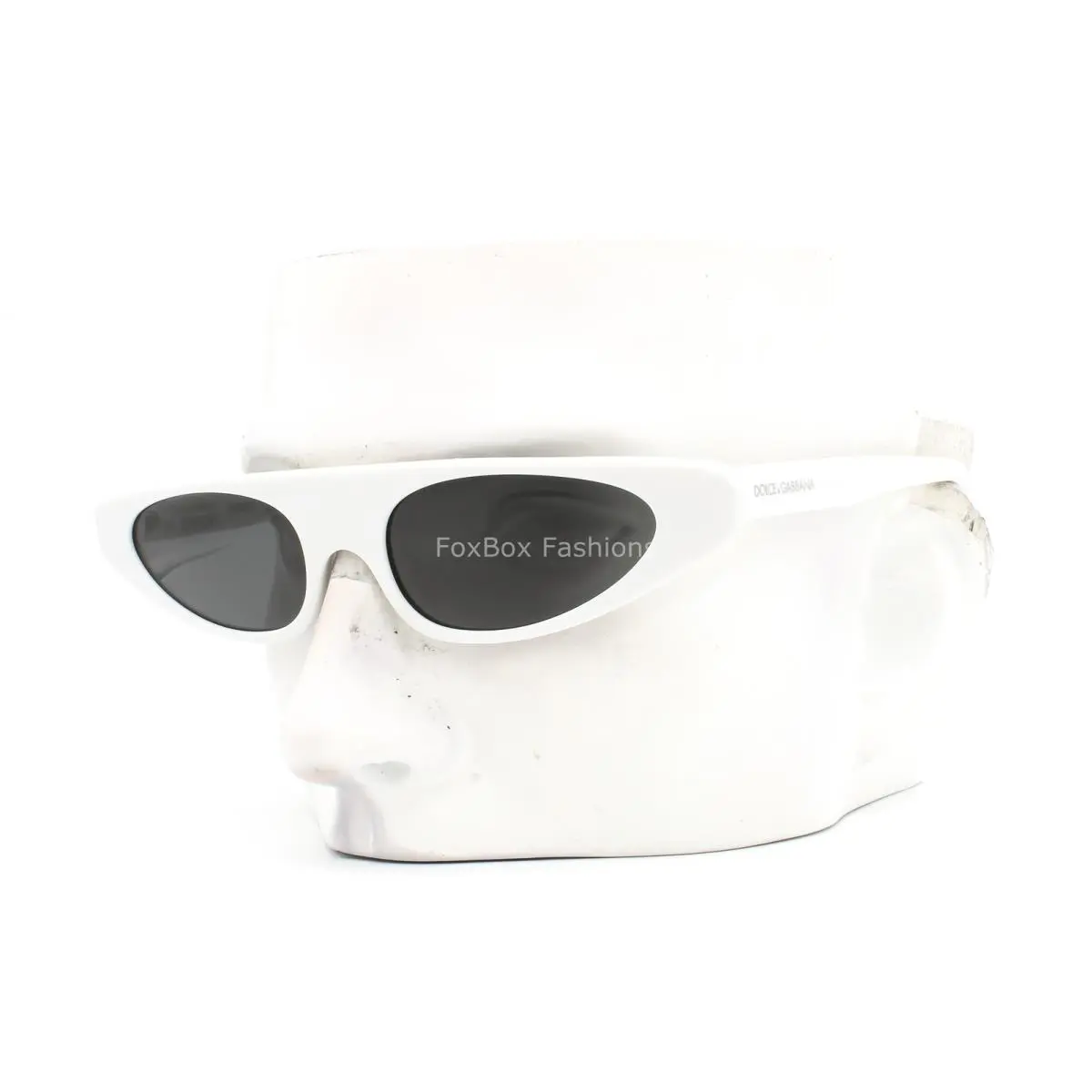 Dolce Gabbana DG 4442 3312/87 Sunglasses Retro Vintage Re-edition White W/case