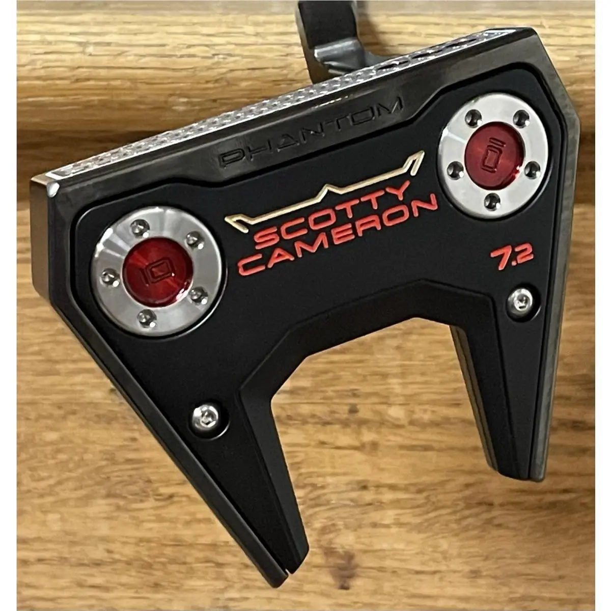 Scott  - Phantom 7.2 - 2026 - SCS - Xtreme Dark Finish - DLC - Red, Lie Angle: Black 0