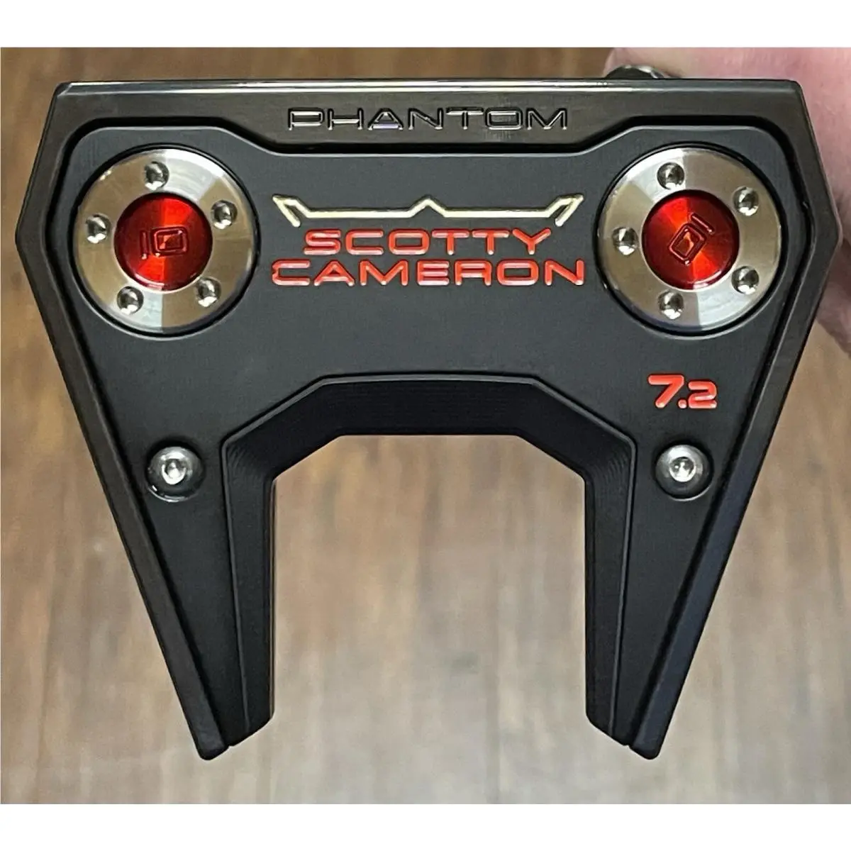 Scott  - Phantom 7.2 - 2026 - SCS - Xtreme Dark Finish - DLC - Red, Lie Angle: Black 2