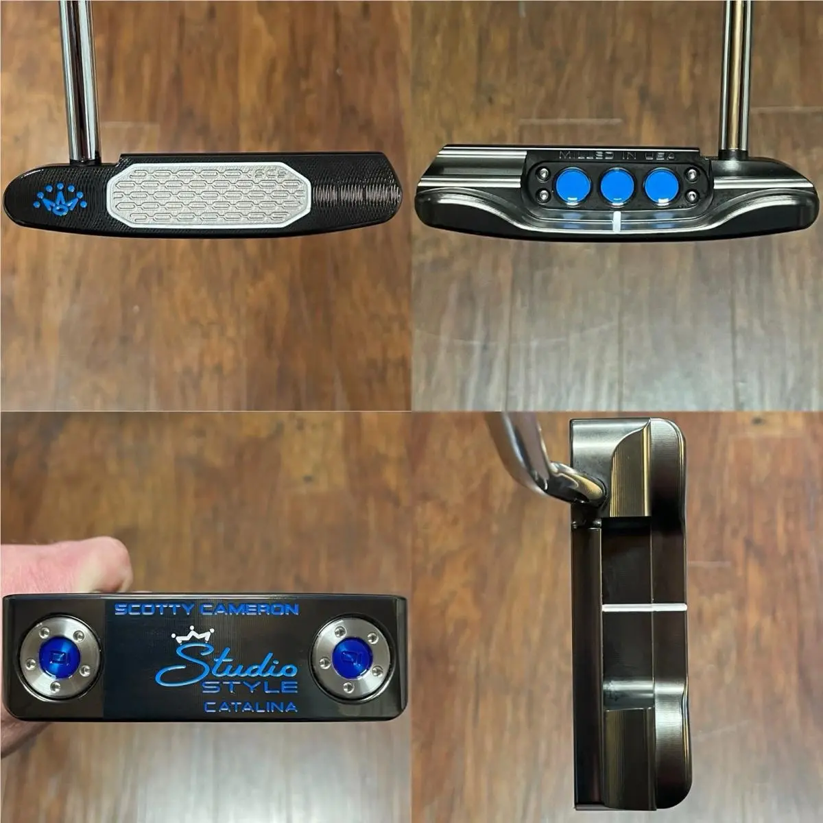 Scotty Cameron 2026 Studio Style Catalina Putter - LH - - Xtreme Dark - Blu