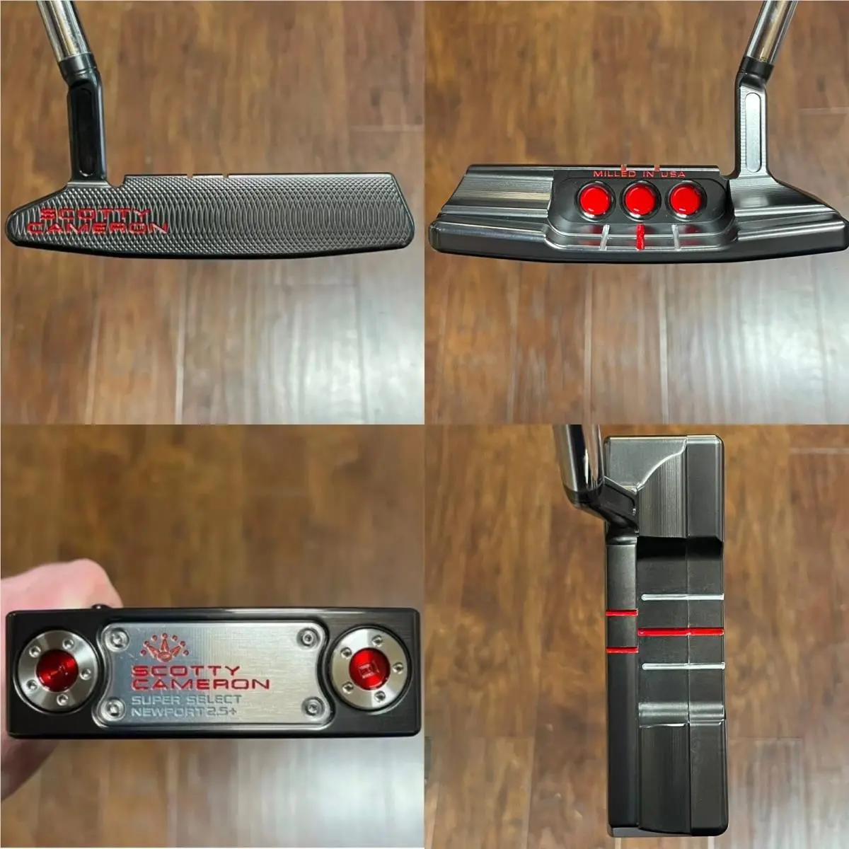 Scotty Cameron Super Select Port 2.5 Plus Putter - LH - - Dlc - 4 Lines