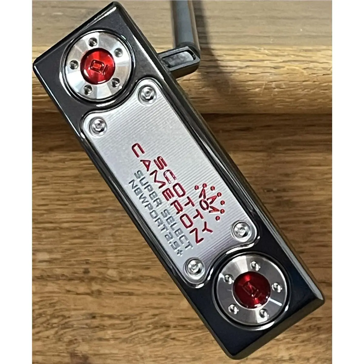 Scott  - Super Select Newport 2.5 Plus - Xtreme Dark Finish - DLC - Red, Lie Angle: Black 2