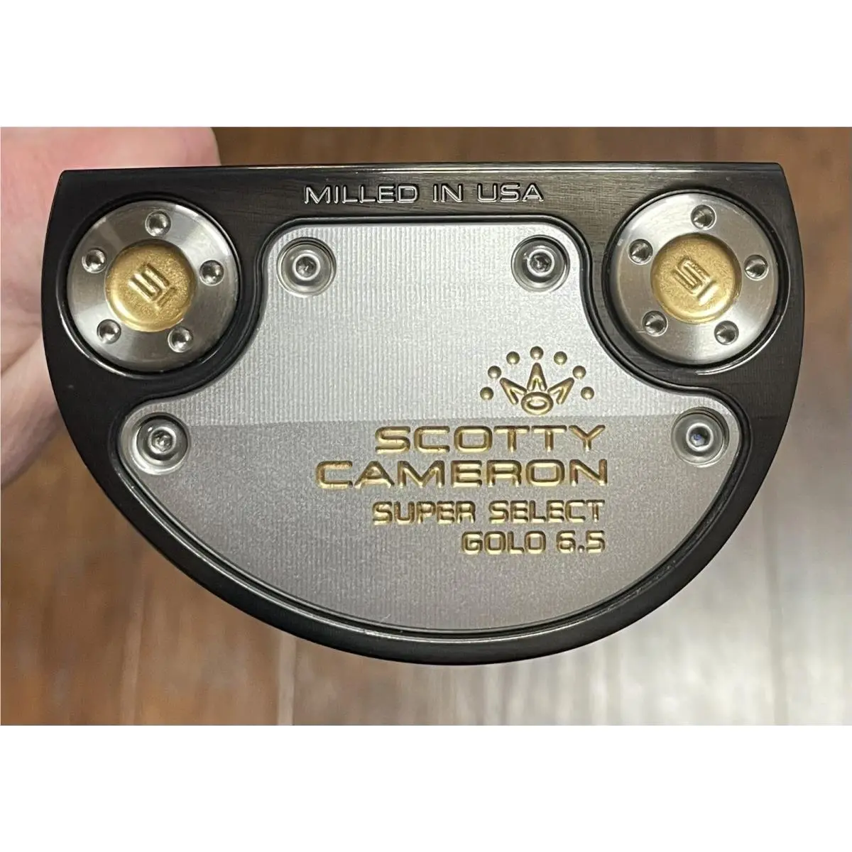 Scott  - Super Select Golo 6.5 - Xtreme Dark Finish - DLC - Gold, Lie Angle: Black 2