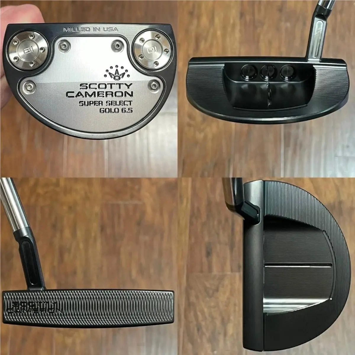 Scotty Cameron Super Select Golo 6.5 Putter - LH - - Xtreme Dark Finish -35