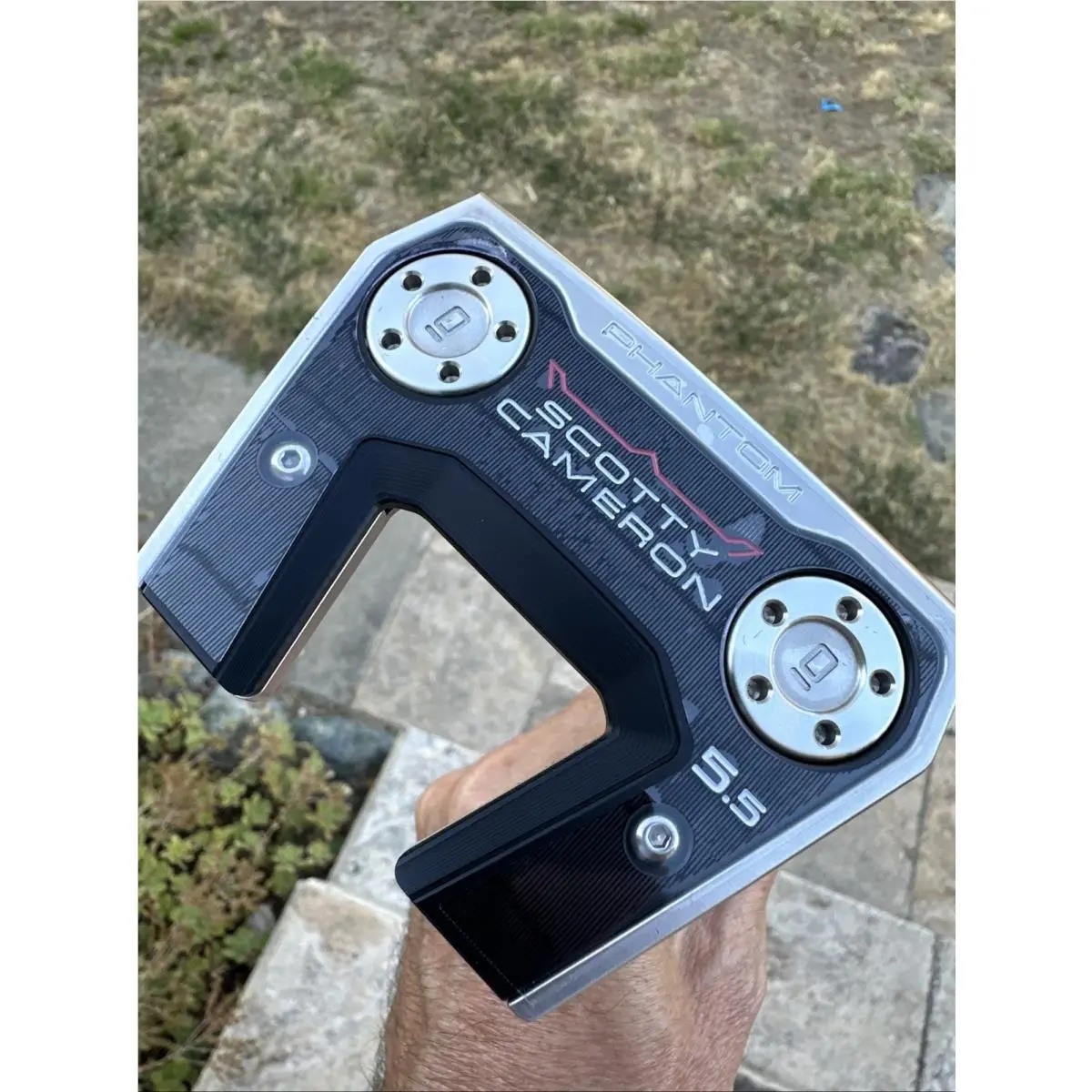 Scotty Cameron Phantom 5.5 Putter 35” SC Black Pvd Shaft All By Custom Shop