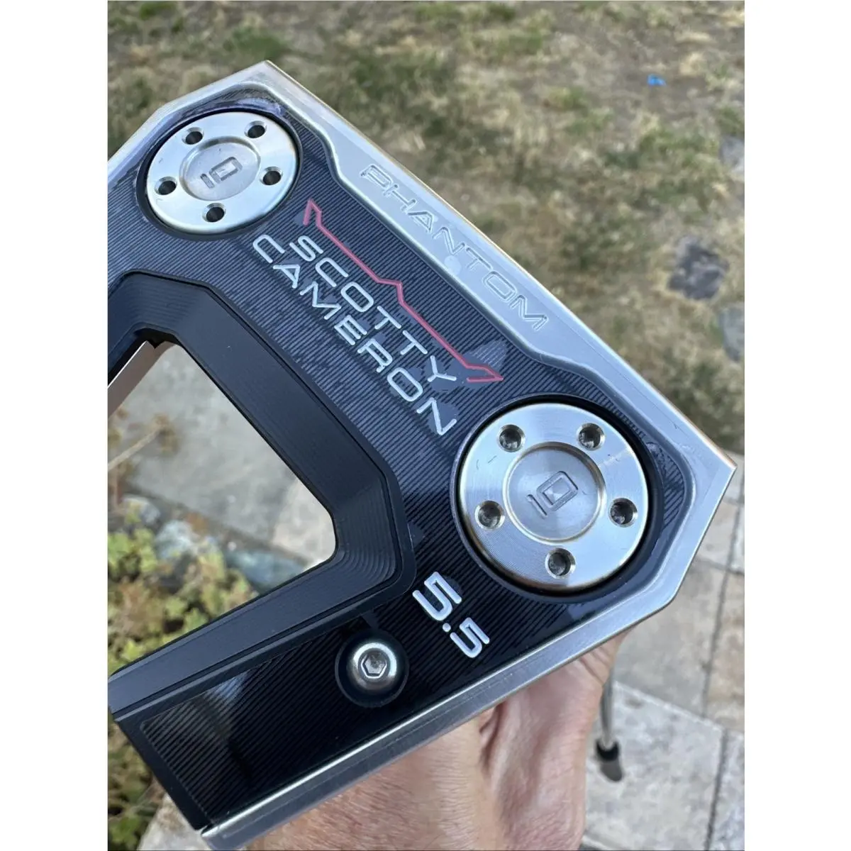 Scotty Cameron  - 2026 Scotty Cameron Phantom 5.5 - Silver, Lie Angle: Black 0