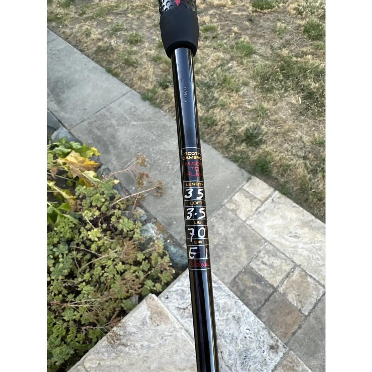 Scotty Cameron  - 2026 Scotty Cameron Phantom 5.5 - Silver, Lie Angle: Black 6