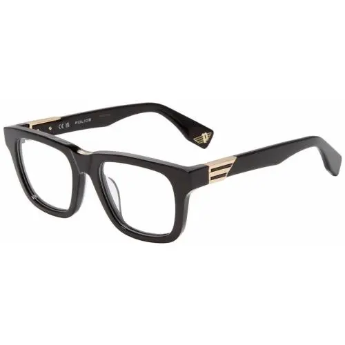 Police Vpln 29 Shiny Black 700y Size 50 Sunglasses
