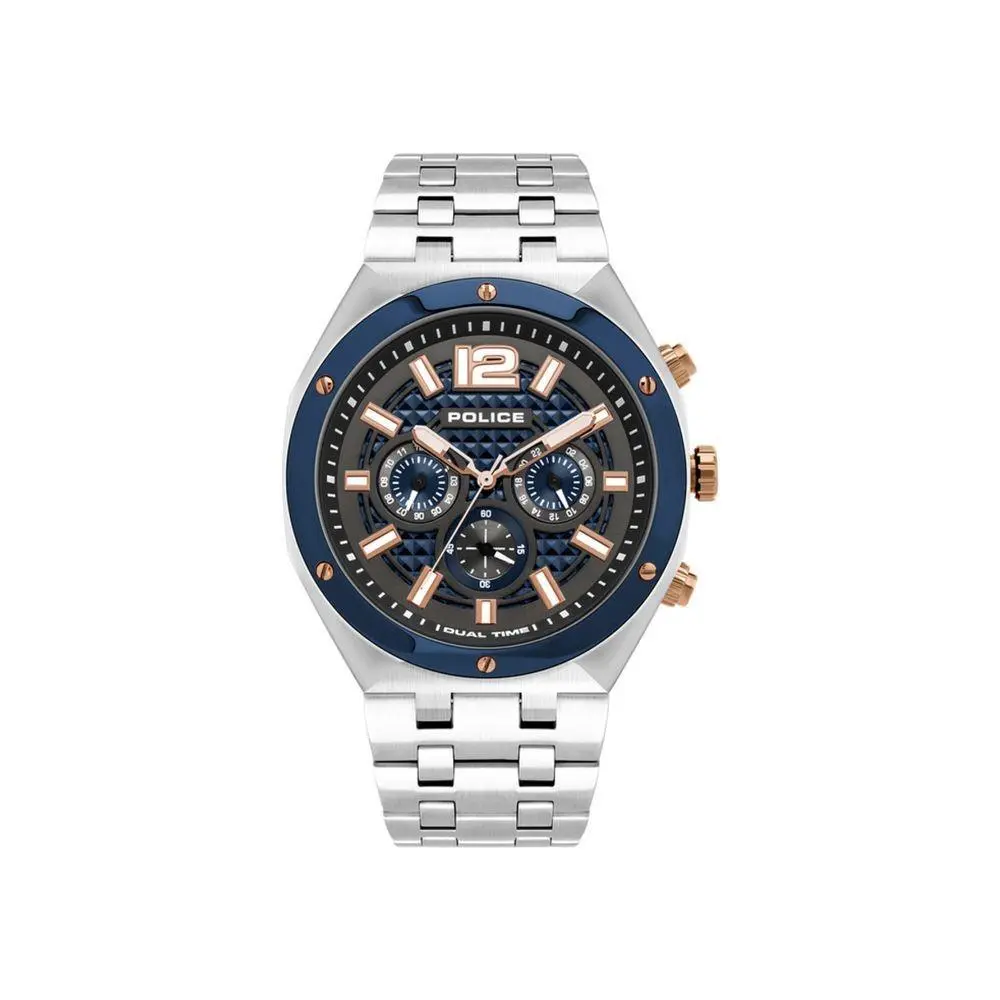 Gray Stainless Steel Dress Watch by Police