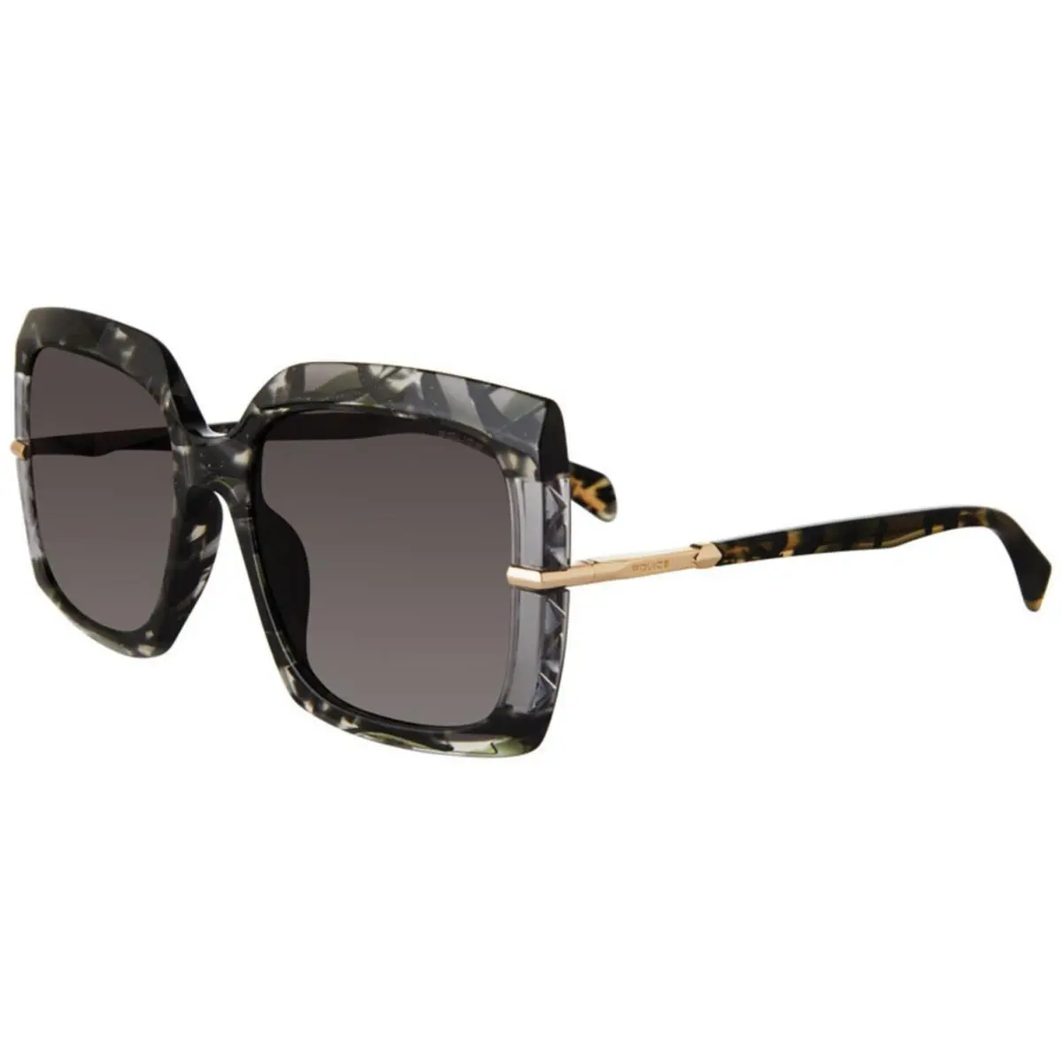 Police Splg 23 Havana Black Havana+black-06rt 06rt Size 57 Sunglasses
