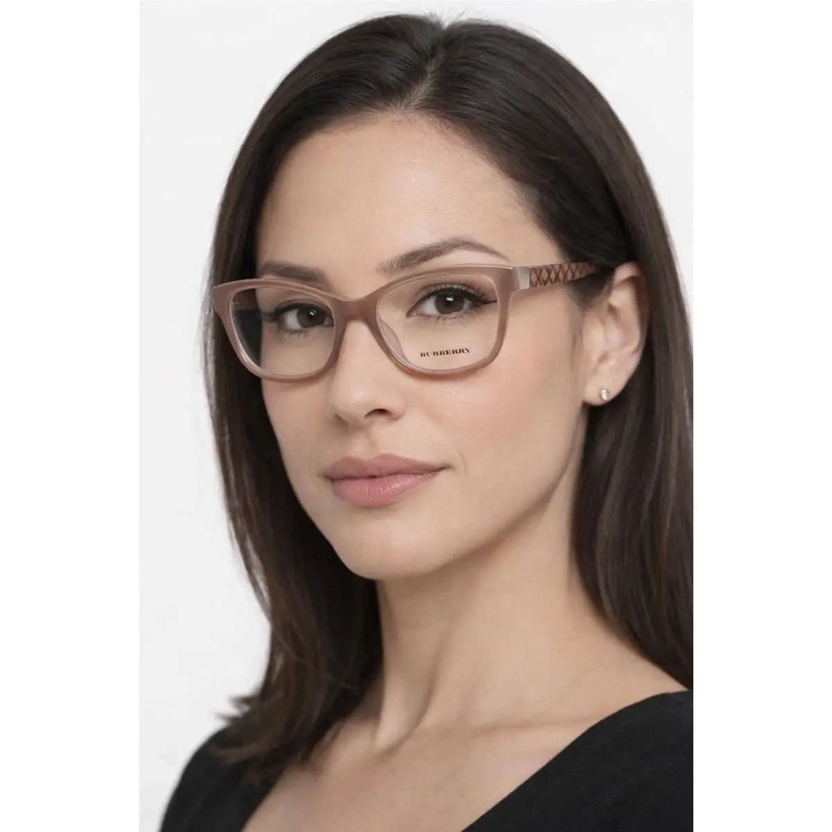 Burberry Frames Matte Brown Acetate B2220 3575 52 17 140 Women`s Glasses