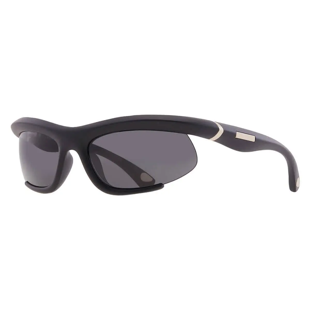 Burberry Dark Grey Irregular Ladies Sunglasses BE4462 418687 64 BE4462 418687 64