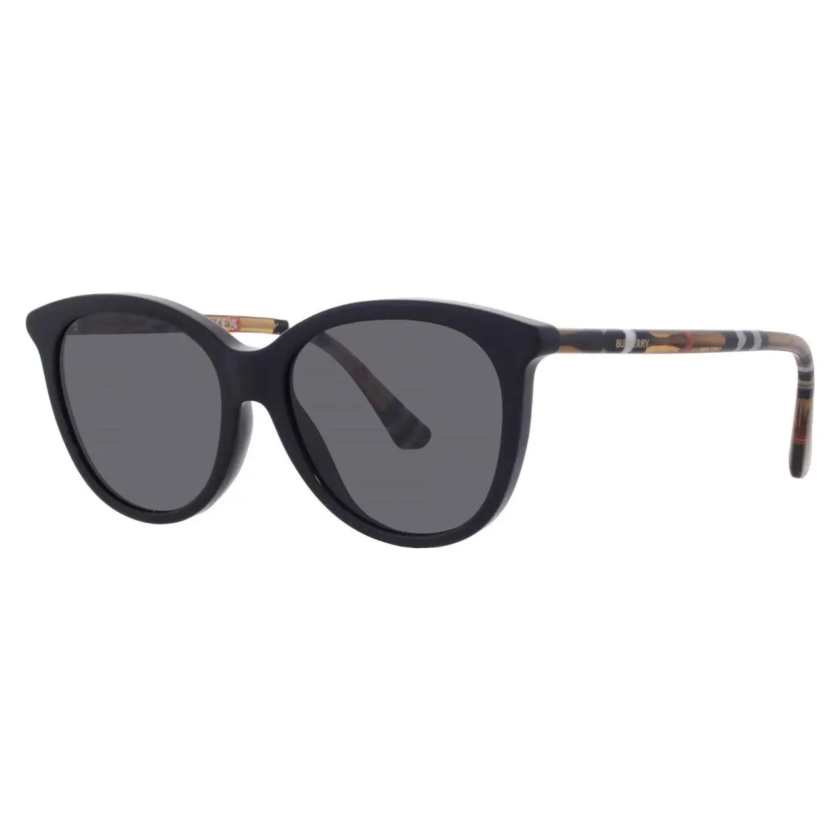 Burberry Dark Grey Phantos Ladies Sunglasses BE4455 416187 55 BE4455 416187 55