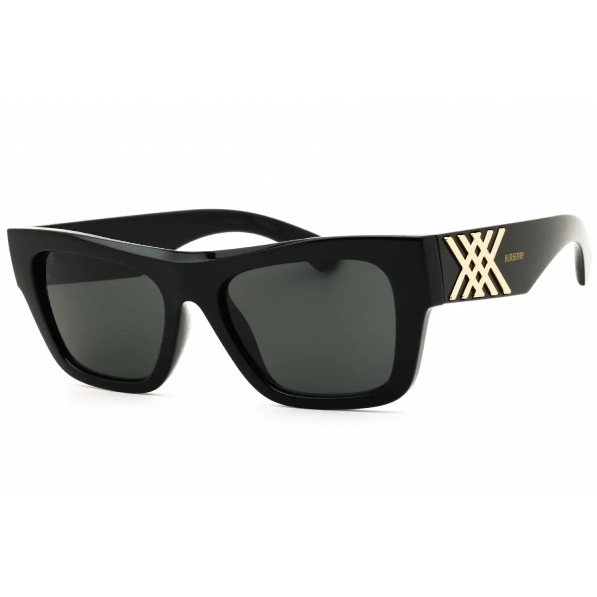 BE4490U 300187 Black/dark Grey 53-18-140 Sunglasses by Burberry