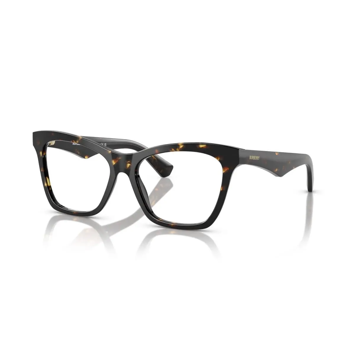 Burberry BE2416 4106 Eyeglasses 54mm Yellow Havana / Clear Demo Lens
