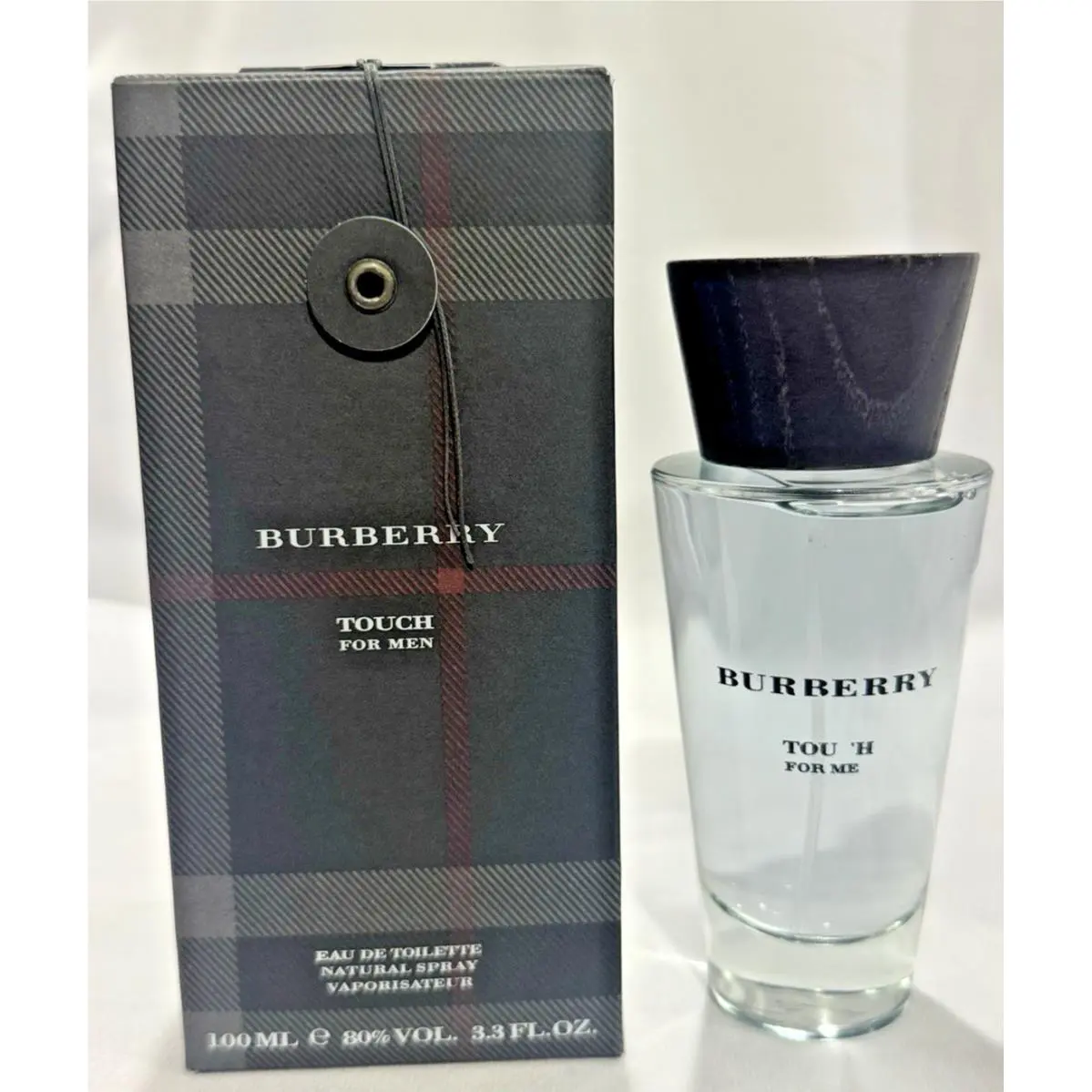Burberry Touch For Men Edt Spray 3.3 oz 100ml France Vintage Era