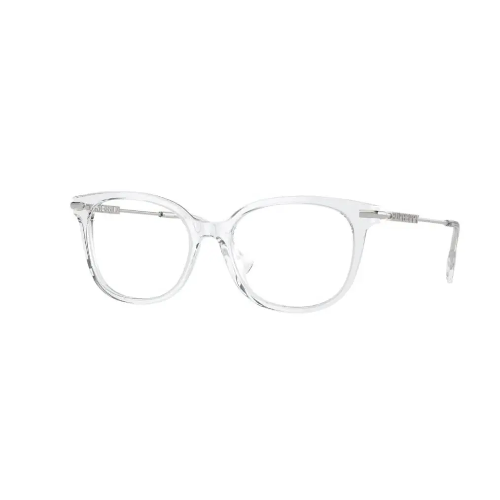 Burberry BE2391 3024 Eyeglasses 53mm Transparent / Clear Demo Lens