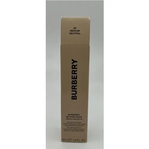 Burberry Beyond Wear Perfecting Matte Foundation 85 Medium Neutral 1 oz