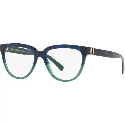 Burberry BE2268 3677 Eyeglasses 51mm Blue Havana Green / Clear Demo Lens