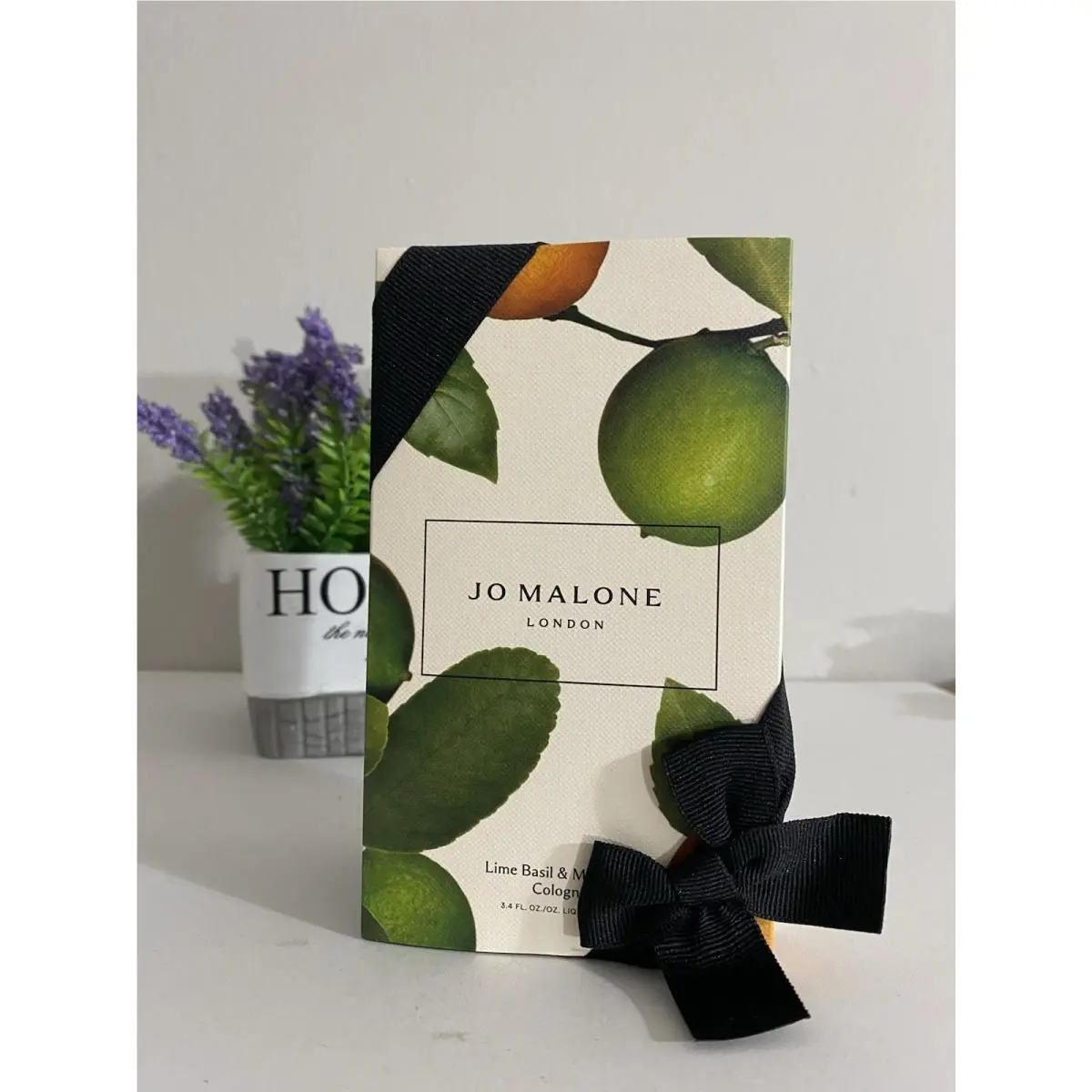 Jo Malone Lime Basil Mandarin Cologne 3.4 OZ / 100 ML with Gift Box
