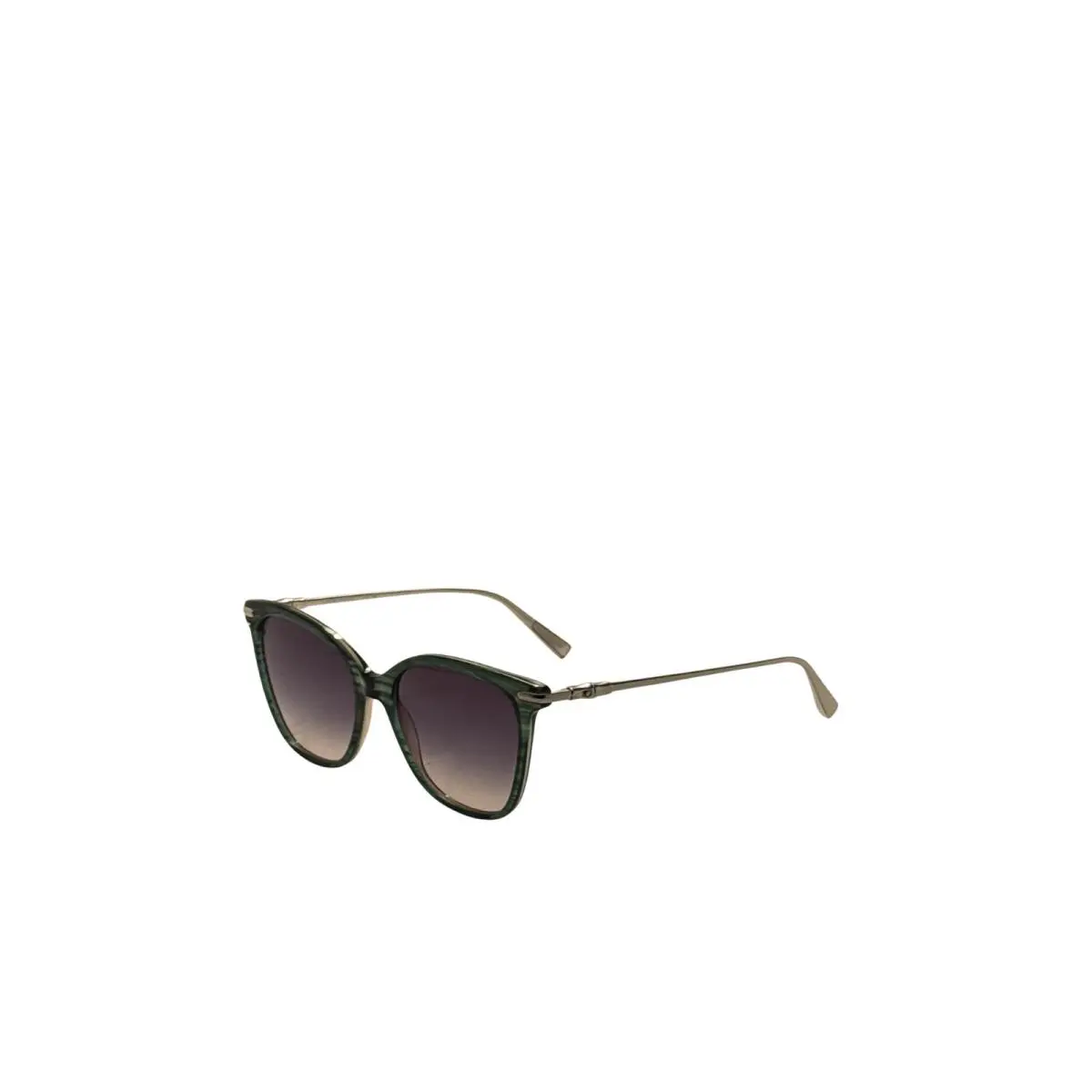 Longchamp Women`s 55mm Striped Green Sunglasses LO757SN-308-55